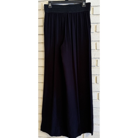 Joe B Benbasset  Stretch Waist Lightweight Black Flowy  Pants Womans Size XL - Picture 3 of 5
